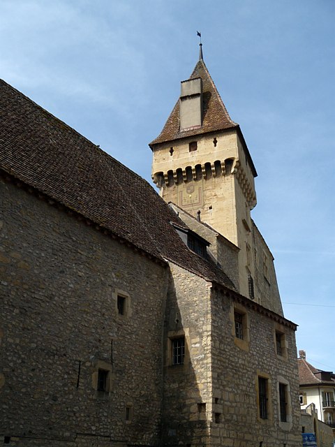 La tour du château de Colombier
