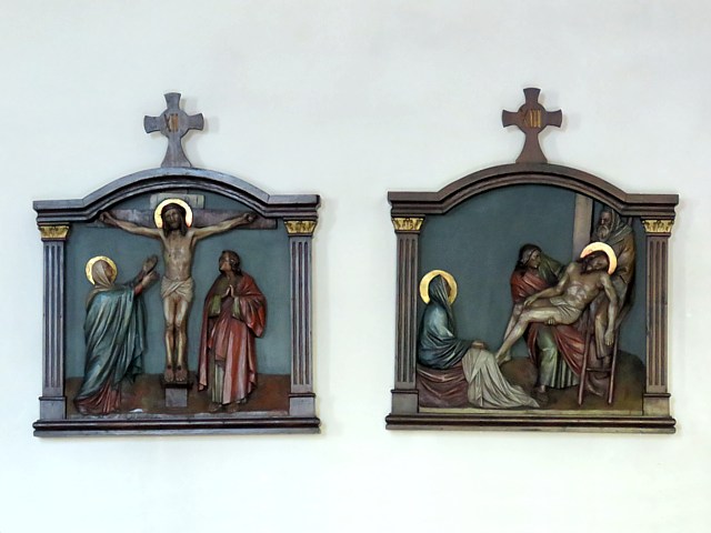 Tableaux à l'église du Cerneux-Péquignot