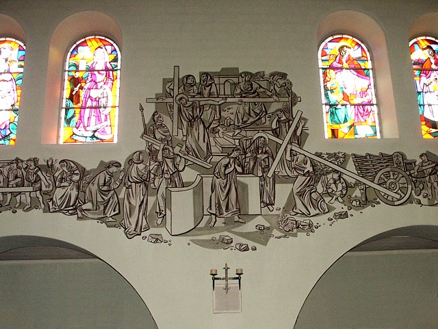 Fresque de l'église du Locle
