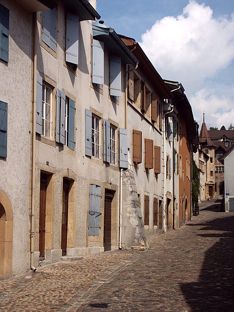 Auvernier, la Grand'Rue