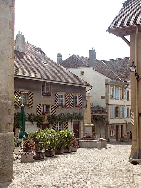 La Grand'Rue à Auvernier