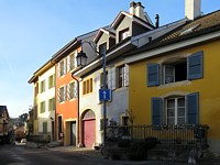 Rue de la Fontaine à Bevaix