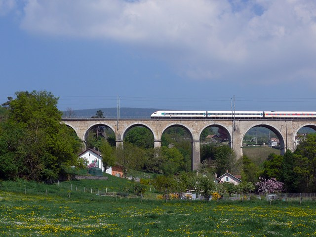 Pont ferroviaire  Boudry