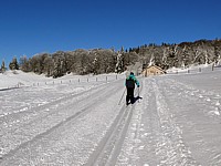 Ski de fond à La Tourne