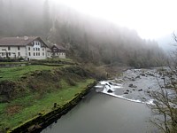 La rive nord du Doubs à la Rasse