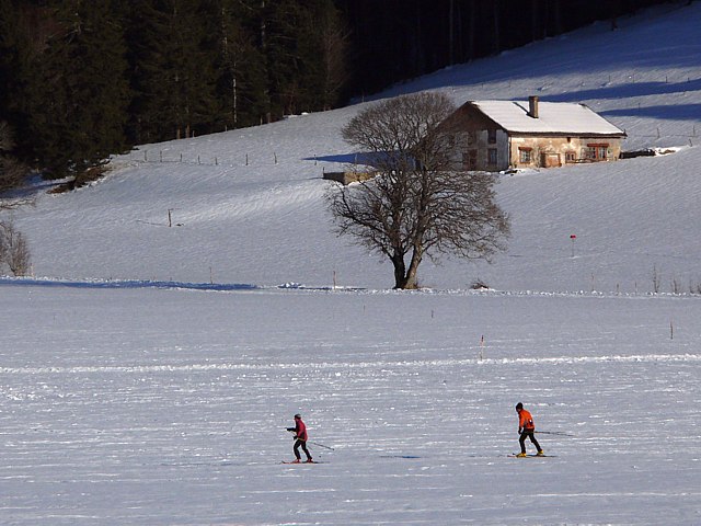 Ski de fond à la Sagne