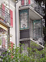 La Chaux-de-Fonds, vitraux art nouveau
