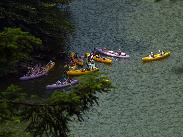 Cano-kayak sur le Doubs