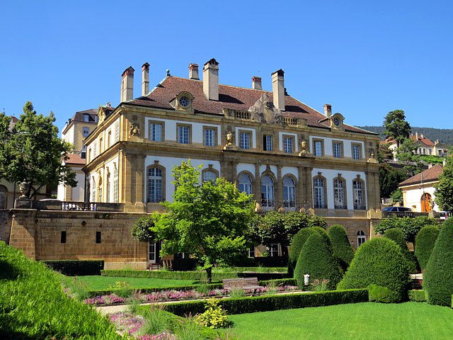 Le palais du Peyrou  Neuchtel