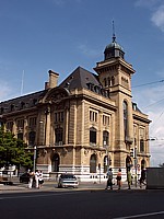 Le bâtiment de la poste à Neuchâtel