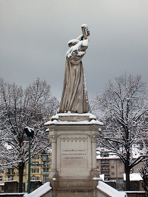 Statue de Guillaume Farel