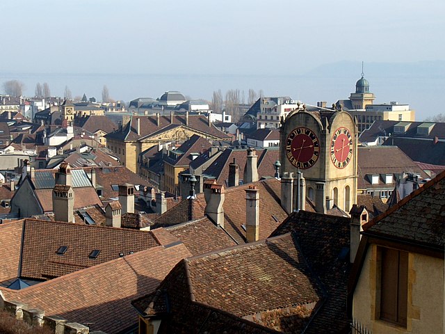 Vieille ville de Neuchâtel vers 1250