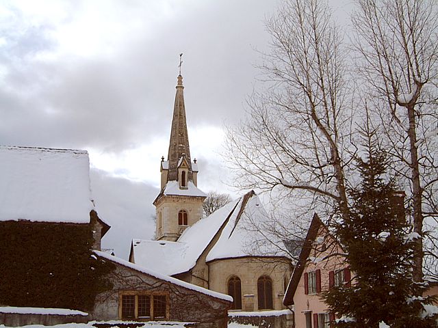 Môtiers, l'église Notre-Dame