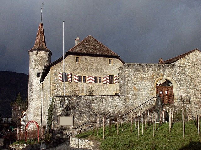 Le château de Boudry