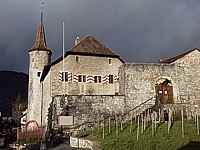 Le château de Boudry