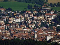 La Chaux-de-Fonds, vue de Tête de Ran
