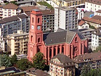 Neuchâtel, église rouge