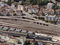 La gare de Neuchâtel
