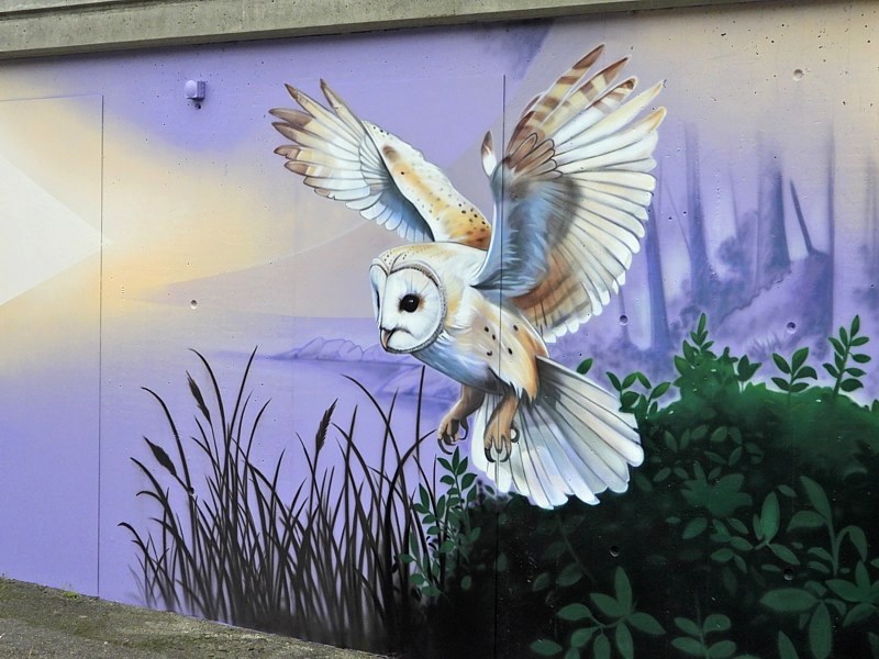 Fresque de Kesh et Wilo  Saint-Blaise