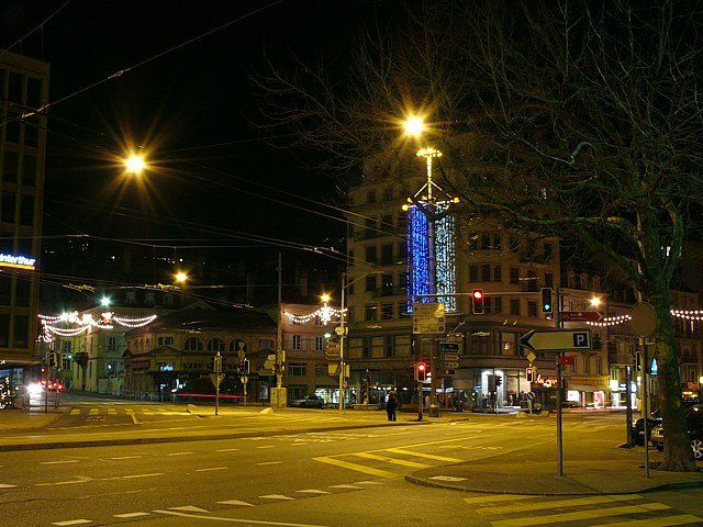 Neuchâtel by night