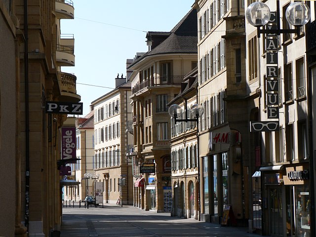 Neuchâtel, rue du Bassin
