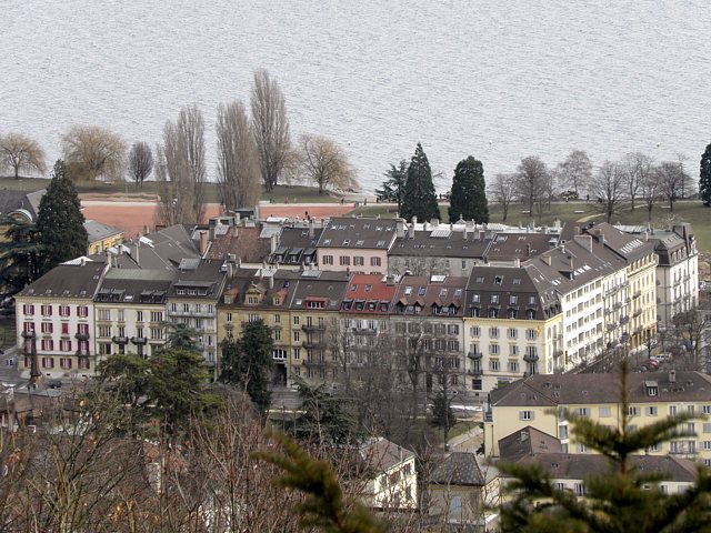 Bâtiments groupés à Neuchâtel